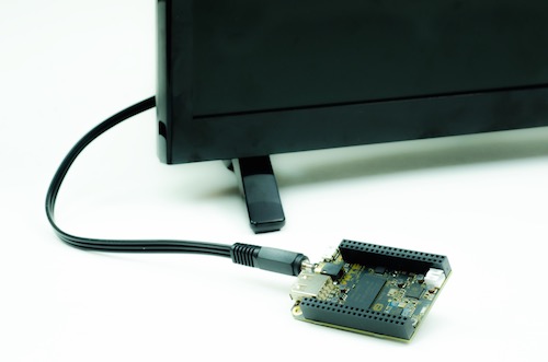monitor connected to CHIP