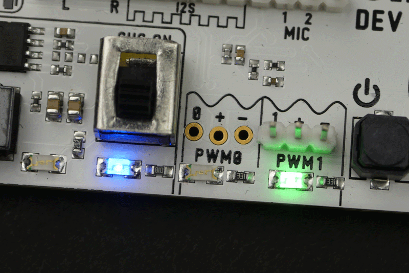 PWM0 LED fade